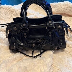 Black Designer Handbag